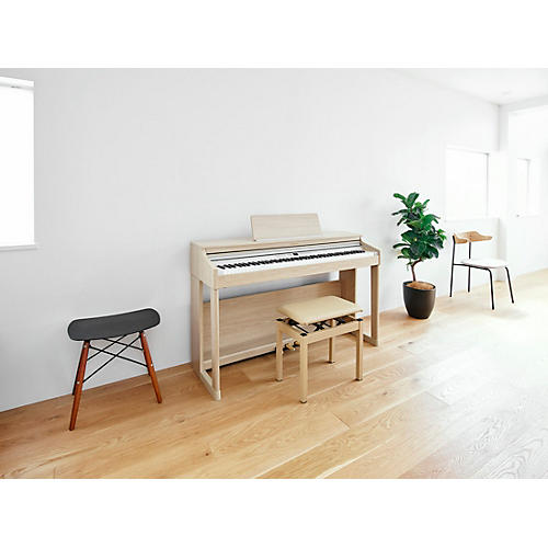 Roland RP-701 Digital Upright Home Piano Light Oak