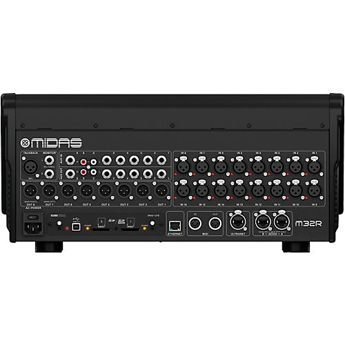Midas M32R LIVE Digital Mixer Bundle With DL16 Stage Box