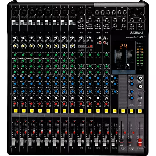 Yamaha MG16X CV 16-Input 4-Bus Mixer With Effects