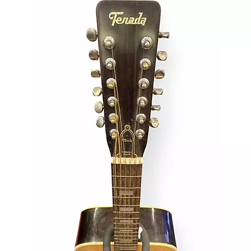 Used Terada tr1012 Natural 12 String Acoustic Guitar Natural