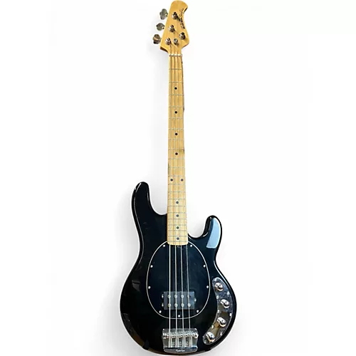 Used 2007 Ernie Ball Music Man Stingray H Black Electric Bass Guitar Black