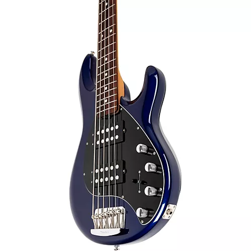 Ernie Ball Music Man StingRay Special 5 HH 5-String Bass Guitar Translucent Oxblood