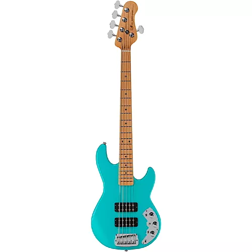 G&L CLF Research L-2500 5 String Maple Fingerboard Electric Bass Natural