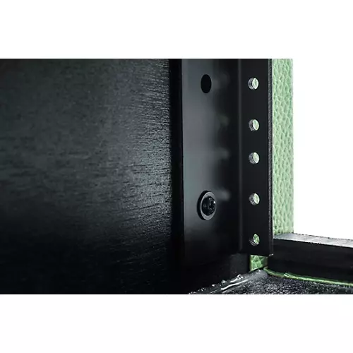 Gator GR-RETRORACK-4 Vintage 4U Amp Vibe Rack Case Seafoam Green