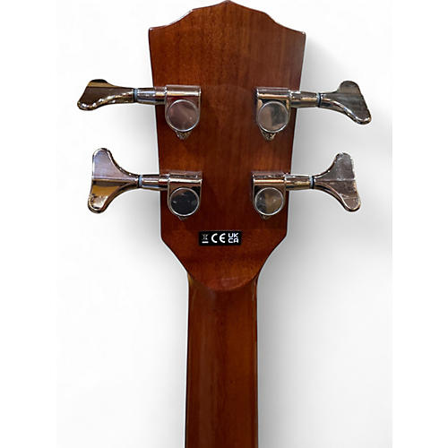 Used Fender CB60SCE Natural Acoustic Bass Guitar Natural