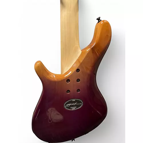 Used 2024 Brubaker NBS-USA-5 Headless Purple Haze Electric Bass Guitar Purple Haze