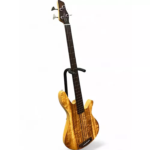 Used 2000s Rob Allen mb-2 koa Electric Bass Guitar koa