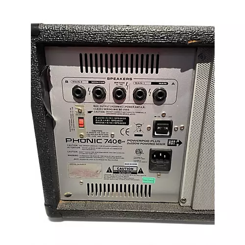 Used Phonic 740 Plus Powered Mixer