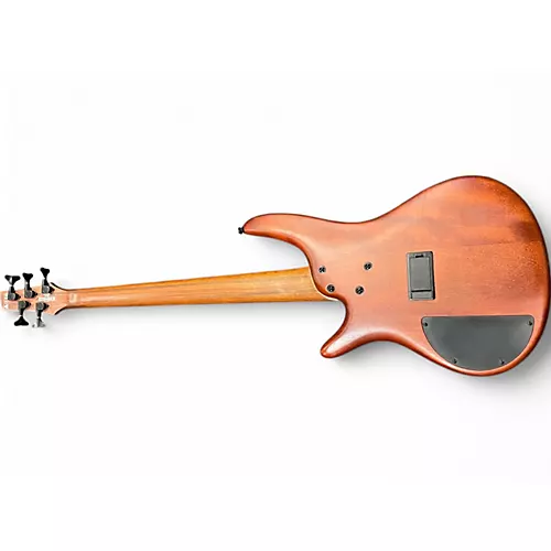 Used Ibanez SR505E Natural Electric Bass Guitar Natural