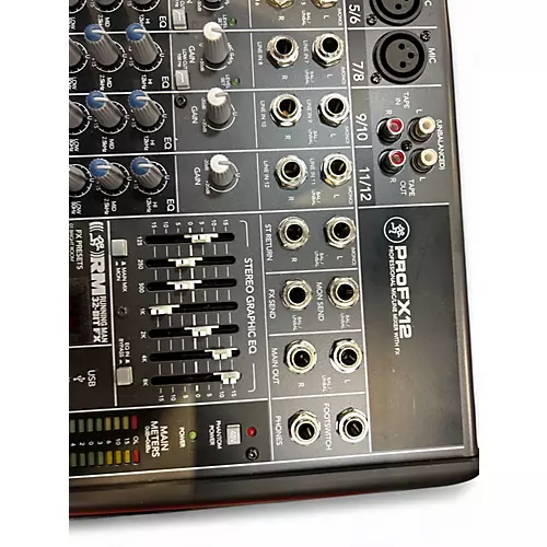 Used Mackie PROFX12 Unpowered Mixer