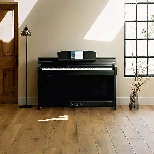 Yamaha Clavinova CSP-275 Digital Console Piano With Bench Matte White