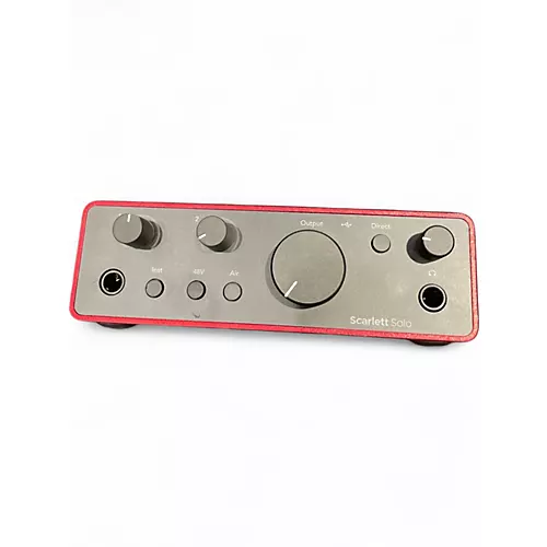 Used Focusrite SCARLETT SOLO GEN 4 Audio Interface