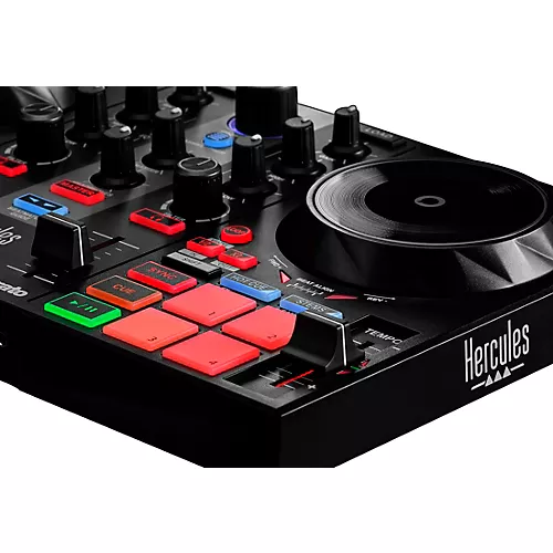 Hercules DJ DJControl Inpulse 200 MK2 2-Channel DJ Controller for Serato DJ Lite and DJUCED Black