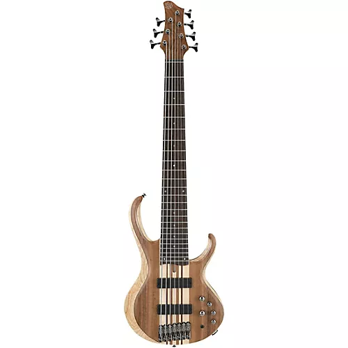 Ibanez BTB747 7-String Electric Bass Guitar Low Gloss Natural