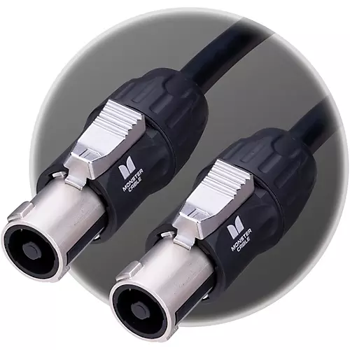Monster Cable Prolink Studio Pro 2000 Speaker Cable with Speak-On Connectors 20 ft. Black