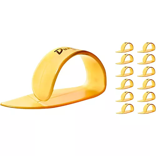 Dunlop Ultex Large Thumbpicks Gold (12-Pack)