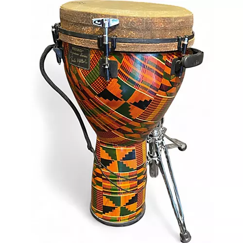 Used Remo Signature Series Paulo Mattiloli with Stand Djembe