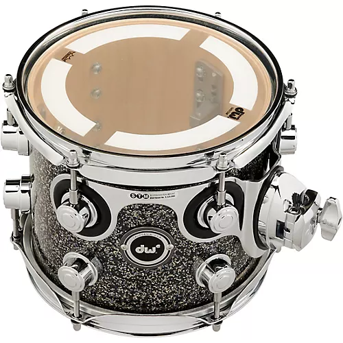 DW DWe Wireless Acoustic/Electronic Convertible Tom with STM 10 x 8 in. Finish Ply White Marine Pearl