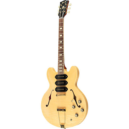 Gibson Custom M2M 1964 ES-335 Figured P-90 VOS Semi-Hollow Electric Guitar Transparent Cherry