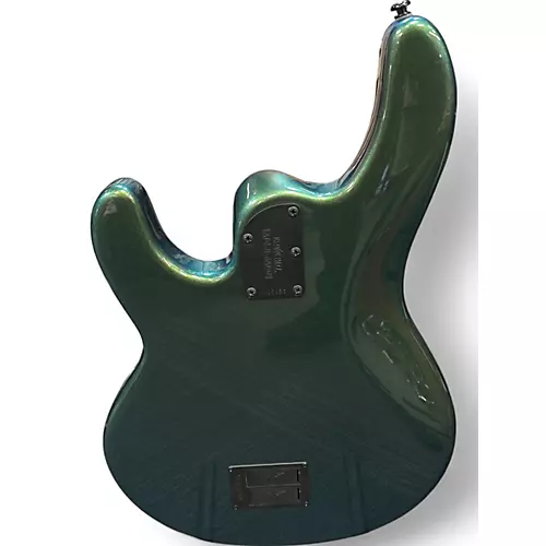 Used Ernie Ball Music Man StingRay Special H EMERALD IRIS Electric Bass Guitar EMERALD IRIS
