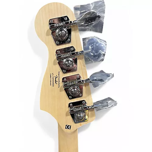 Used Squier Affinity Precision Bass Black Electric Bass Guitar Black