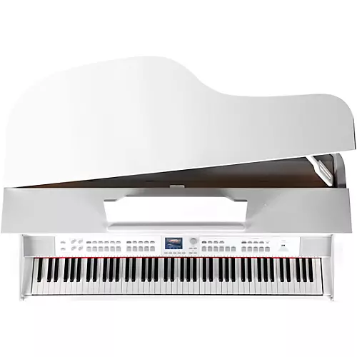 Williams Symphony Grand II Digital Micro Grand Piano With Bench Mahogany Red 88 Key
