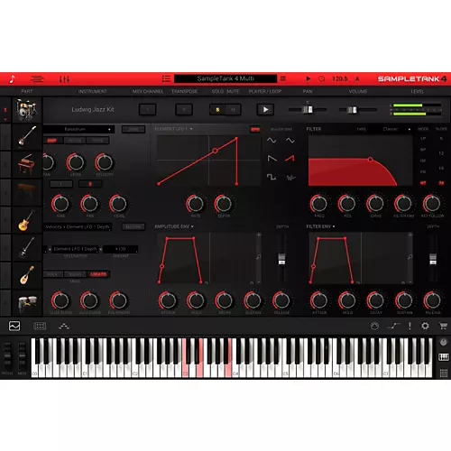 IK Multimedia SampleTank 4 MAX v2 Virtual Instrument Plug-in (Crossgrade)