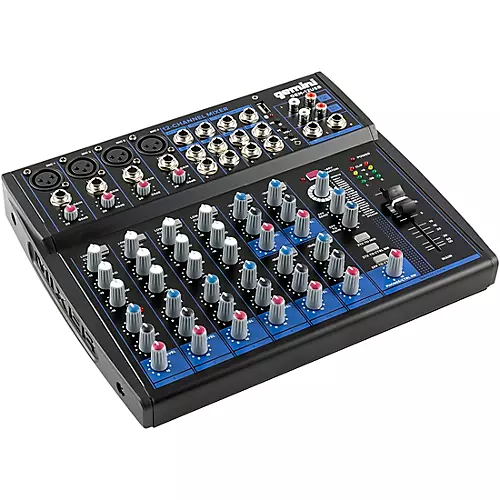 Gemini GEM-12USB 12-Channel USB Mixer for Podcasts With Bluetooth and Effects