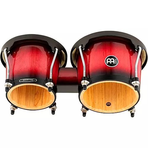 MEINL Headliner Series Wood Bongos Wine Red Burst