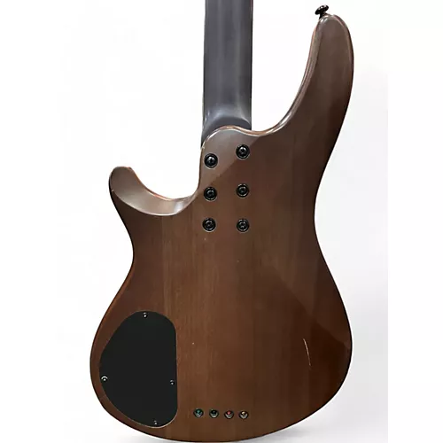 Used Schecter Guitar Research OMEN ELITE 4 SEE THRU BLUE Electric Bass Guitar SEE THRU BLUE