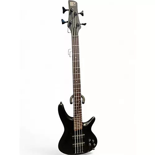 Used Ibanez SR300 Black Electric Bass Guitar Black