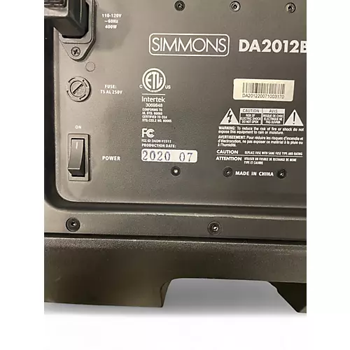 Used Simmons DA2012B Drum Amplifier