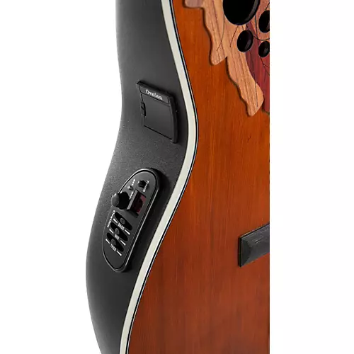 Ovation CE44C-4A-G Celebrity Series Elite Mid-Depth Nylon-String Classical Acoustic-Electric Guitar Natural