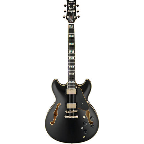 Ibanez JSM20 John Scofield Signature Electric Guitar Black Low Gloss
