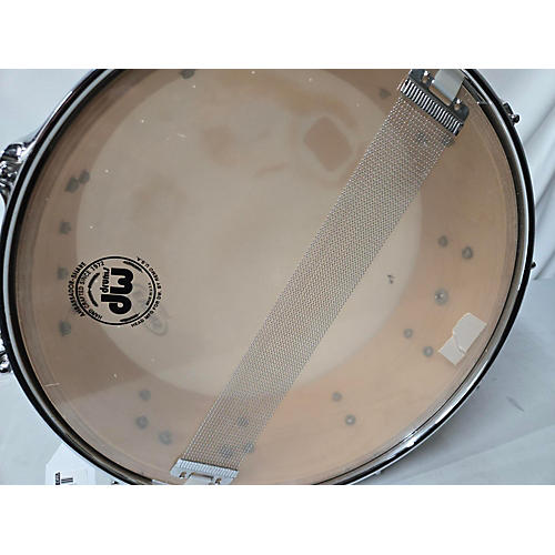 Used DW 14X5 Drum Workshop Snare Drum Natural Natural 210