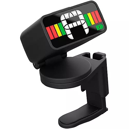 D'Addario Micro Rechargeable Headstock Clip-On Tuner Black