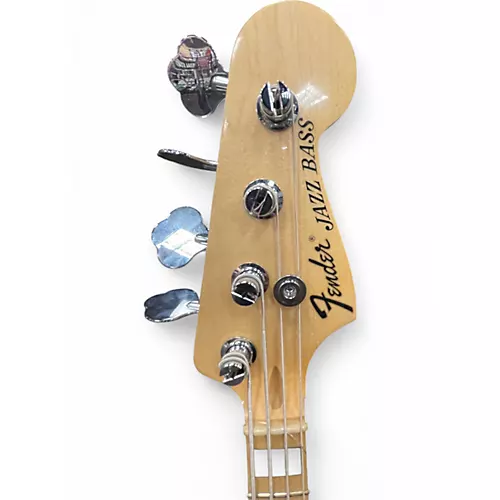 Used Fender Geddy Lee Signature Jazz Bass Black Electric Bass Guitar Black