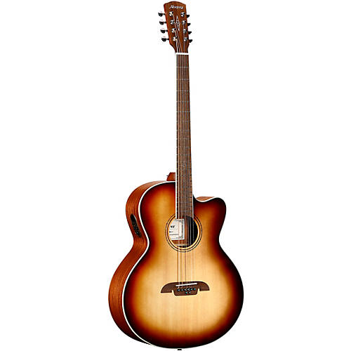 Alvarez ABT60CE 8-String Baritone Acoustic-Electric Guitar Black