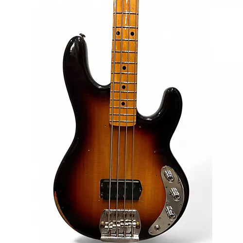 Used Ernie Ball Music Man CLIFF WILLIAMS RELIC CUSTOM SHOP Electric Bass Guitar Sunburst