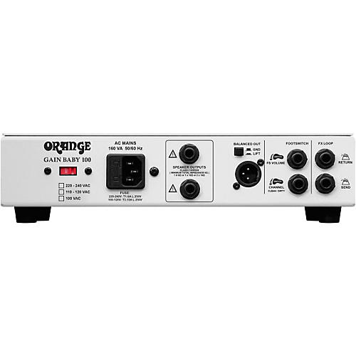 Orange Amplifiers Gain Baby 100 100W Guitar Amp Head