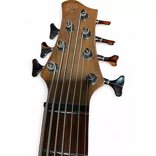 Used Ibanez BTB747 Worn Natural Electric Bass Guitar Worn Natural