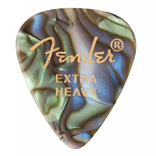 Fender 351 Premium Celluloid Guitar Picks 12-Pack Purple Moto X-Heavy