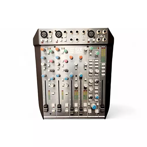Used Solid State Logic SIX 6 CHANNEL DESKTOP MIXER Powered Mixer