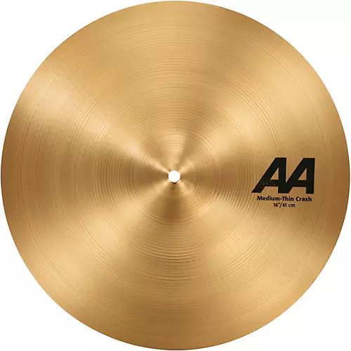 Sabian AA Medium Thin Crash 16 in.