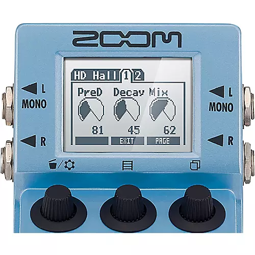Zoom MS-70CDR MultiStomp Effects Pedal