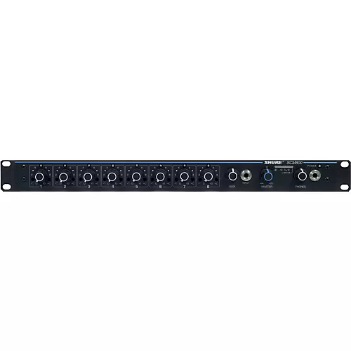 Shure SCM800 8-Channel Microphone Mixer