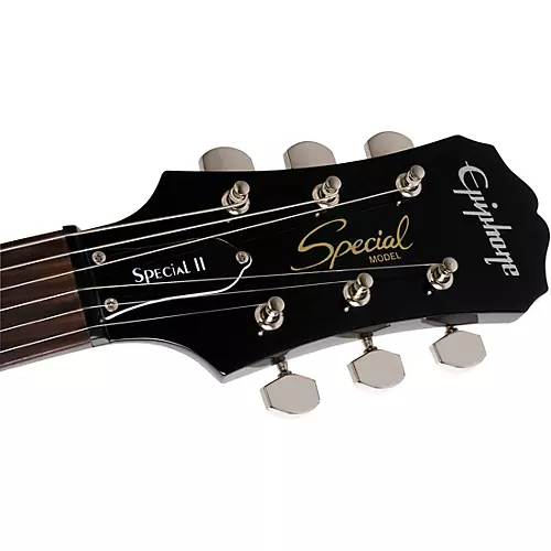 Epiphone Les Paul Special-II Plus Top Limited-Edition Electric Guitar Transparent Black