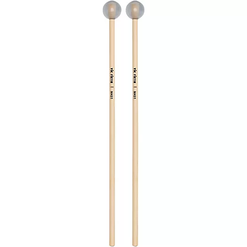 Vic Firth Articulate Series Lexan Keyboard Mallets 7/8 in. Round Brass Weighted