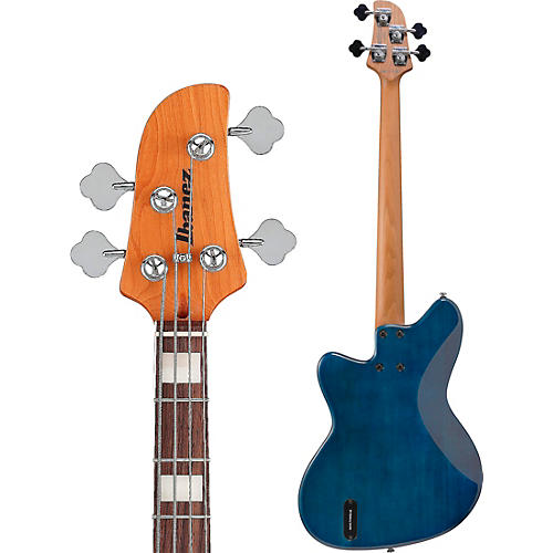 Ibanez TMB400TA 4-String Electric Bass Guitar Cosmic Blue Starburst