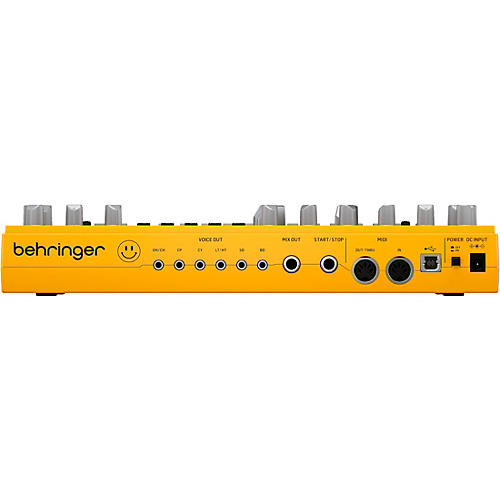 Behringer RD-6-AM Analog Drum Machine - Yellow